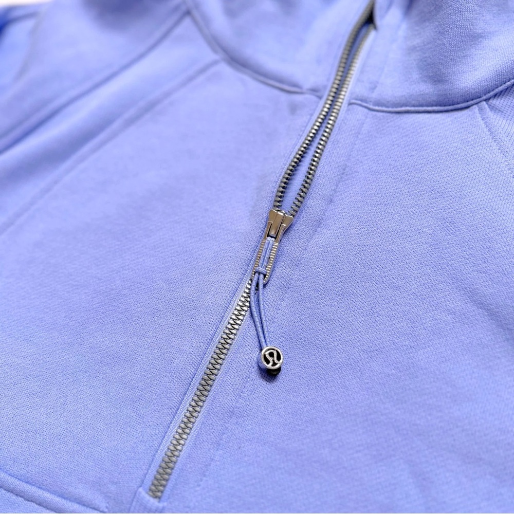 VERY RARE NWT Lululemon Scuba Oversized Half-Zip Hoodie – Dusty Lilac – XS/S - Picture 3 of 11